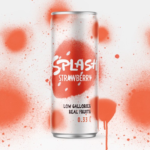 gradient label design idea