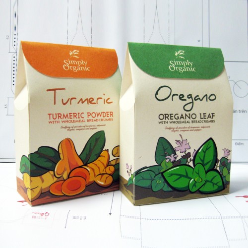 masala box packaging design