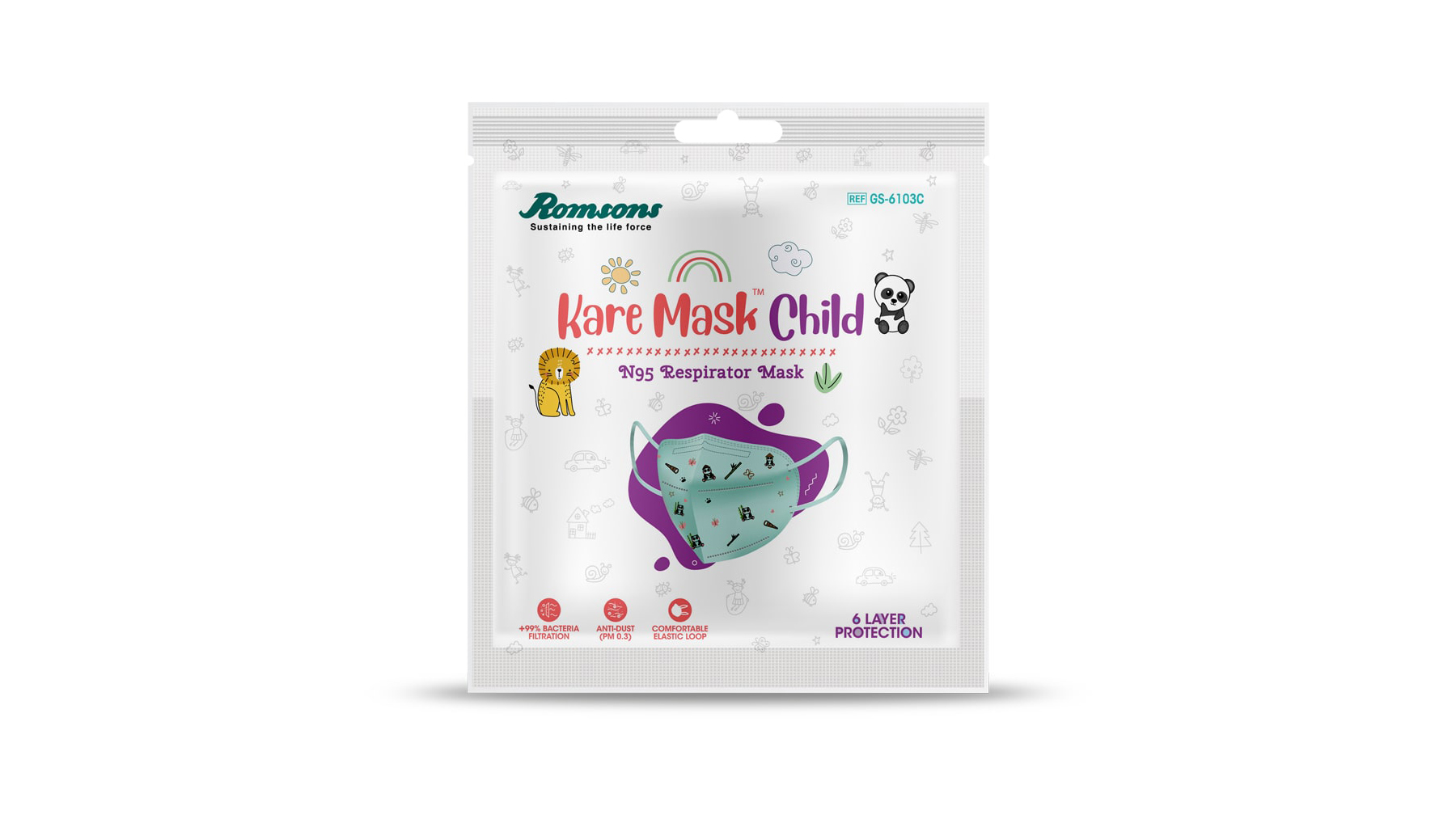 Kare Kids Face Mask Design