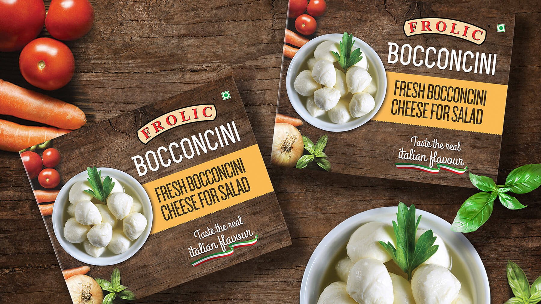 frolic cheese branding