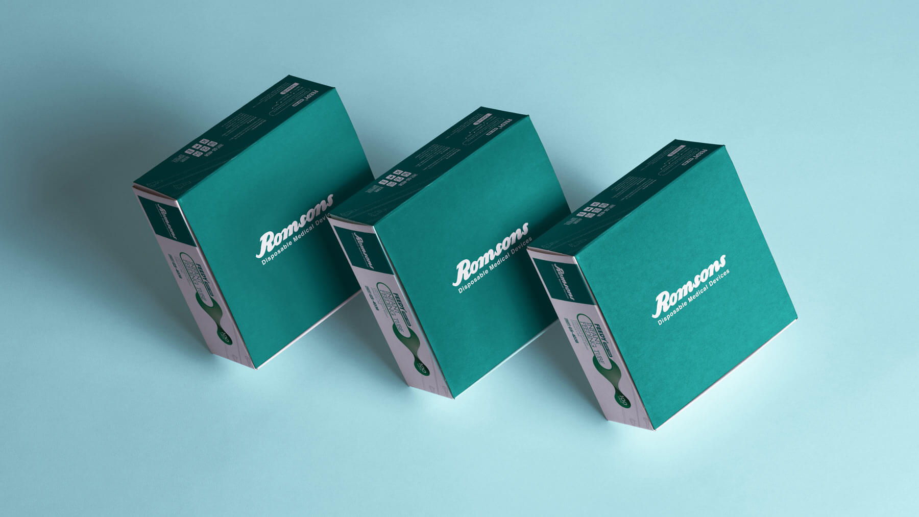 romson medical equipment packaging