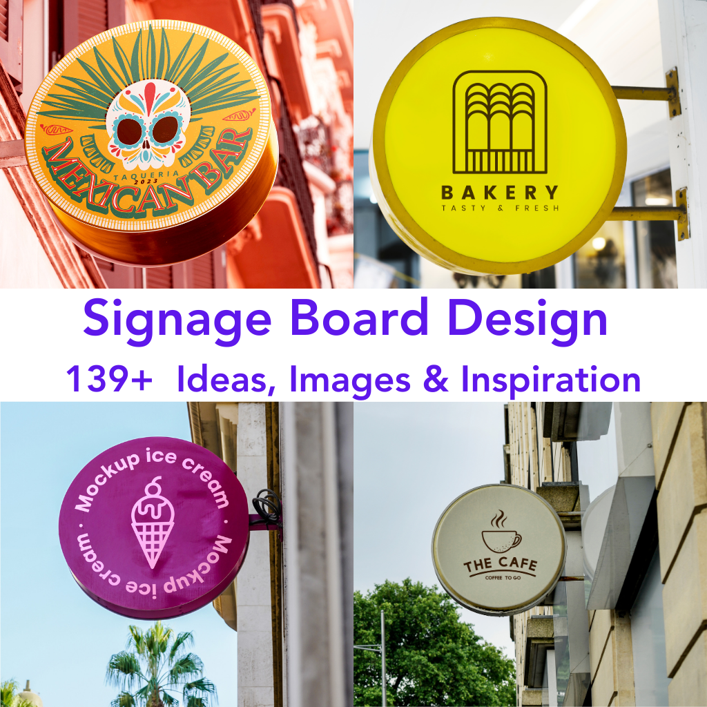 signage board design ideas