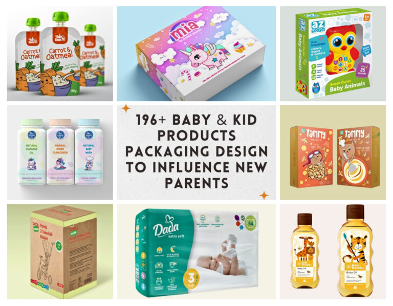 Baby & Kid Products Packaging Design 196+ Ideas to Influence Parents