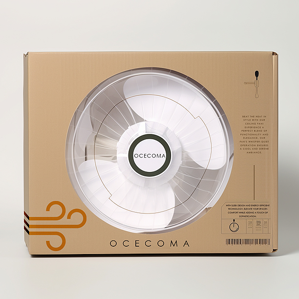 ceiling fan packaging design