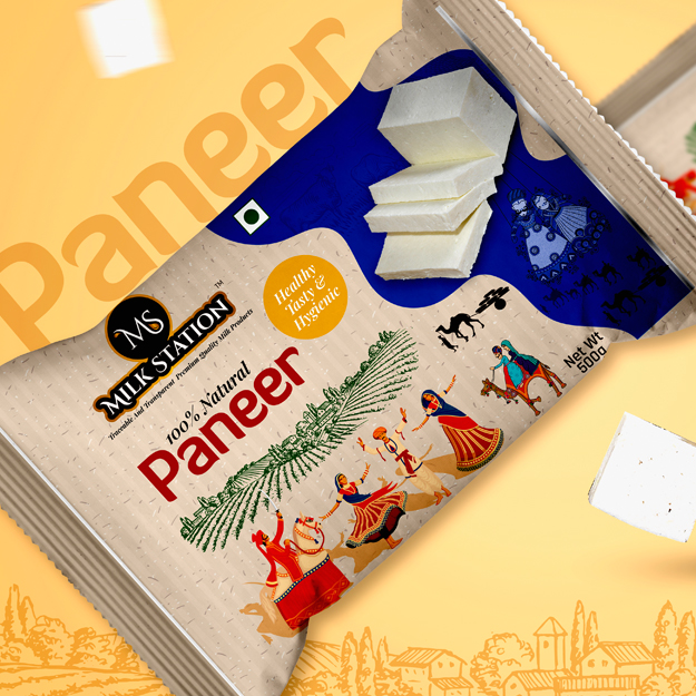 paneer packet design