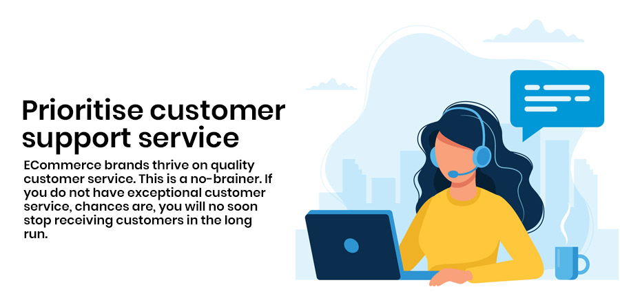 priortise customer support service