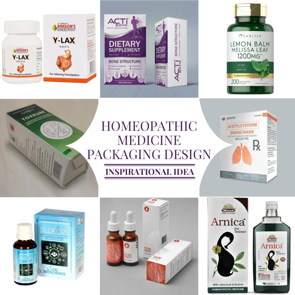Homeopathic Medicine Packaging Design Ideas