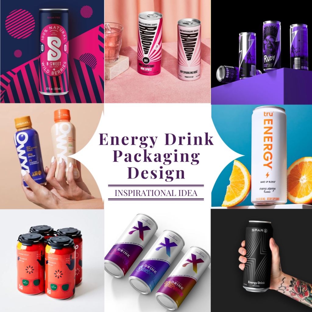 Energy Drink Packaging Designs 