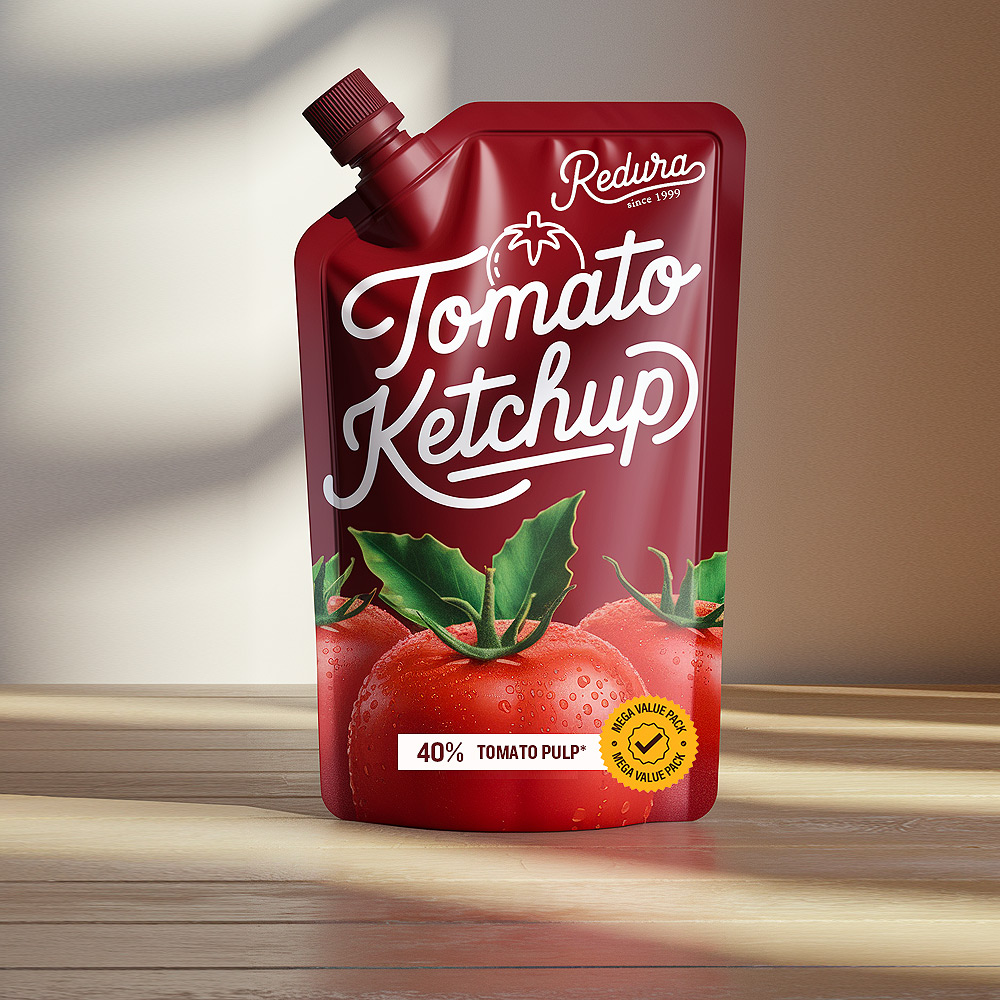 ketchup pouch design