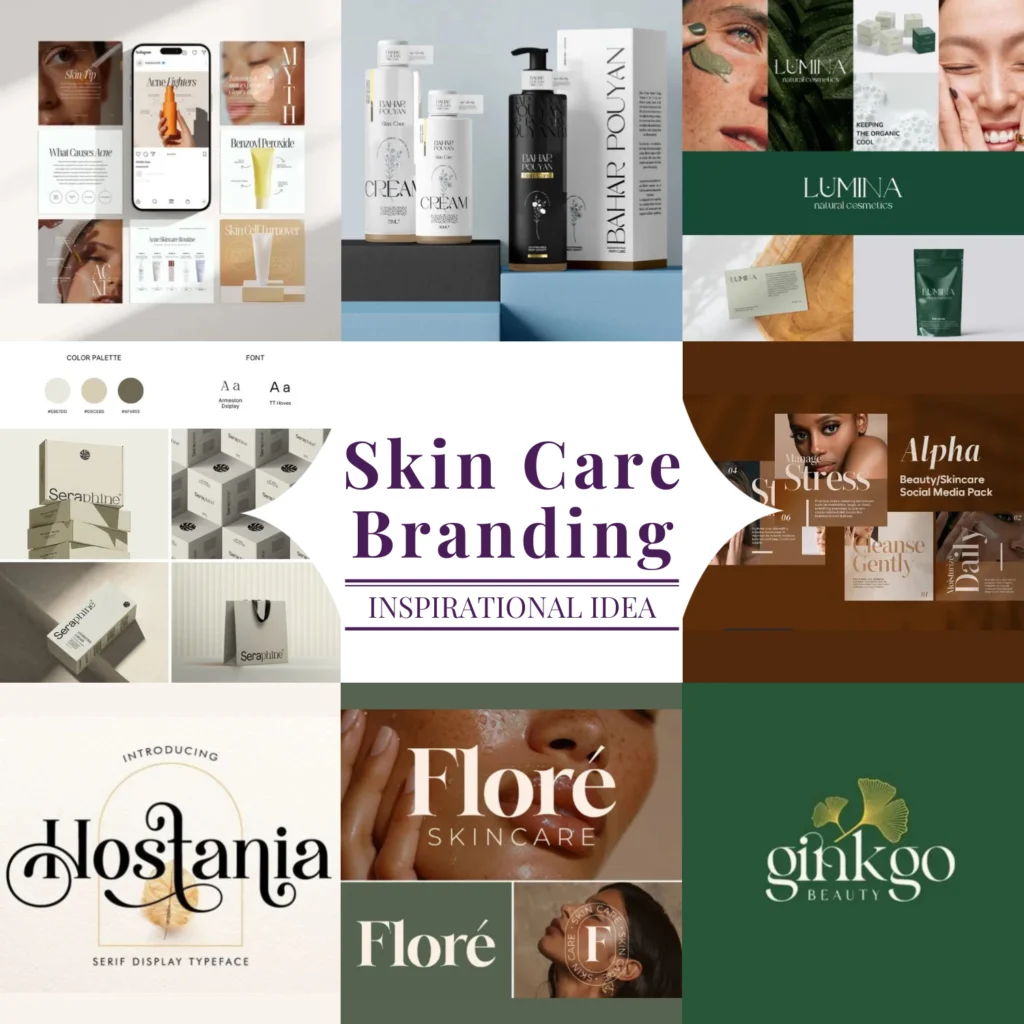 skincare branding