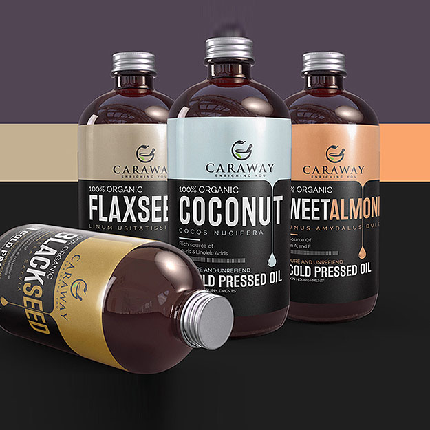 hair oil bottle design