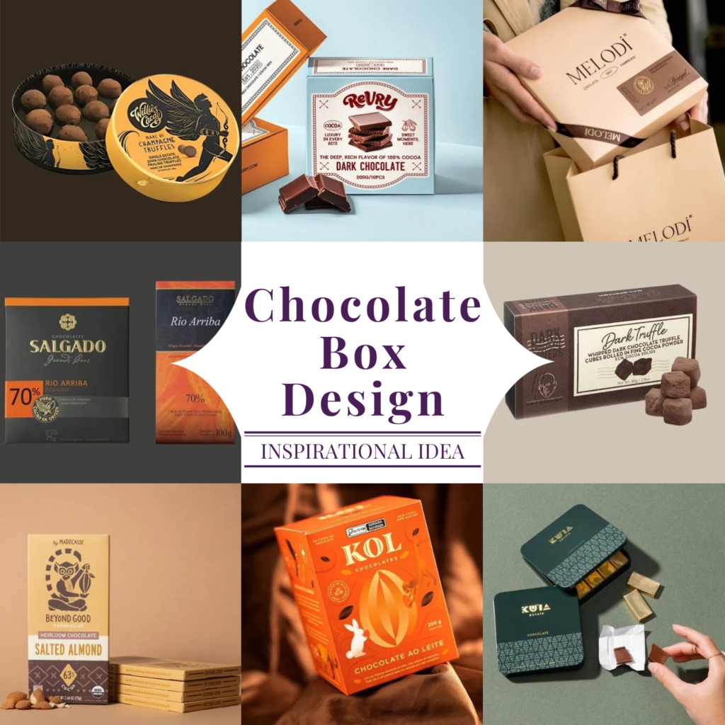 chocolate box design