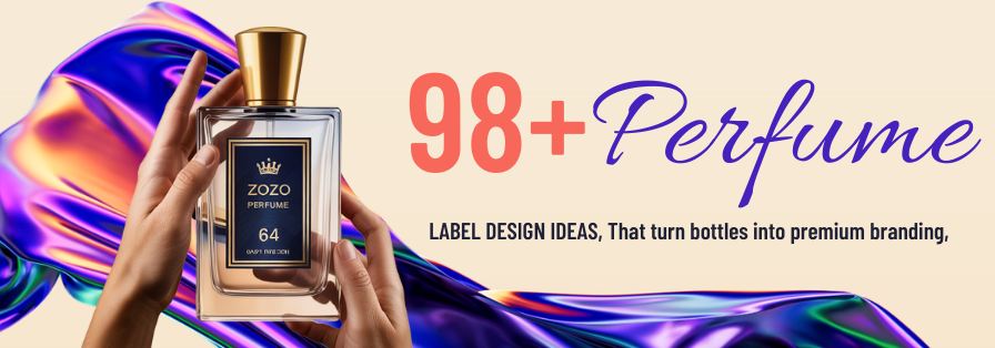 Premium Perfume Label Design Ideas