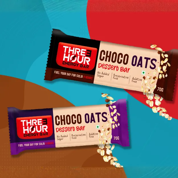 choco oats energy bar