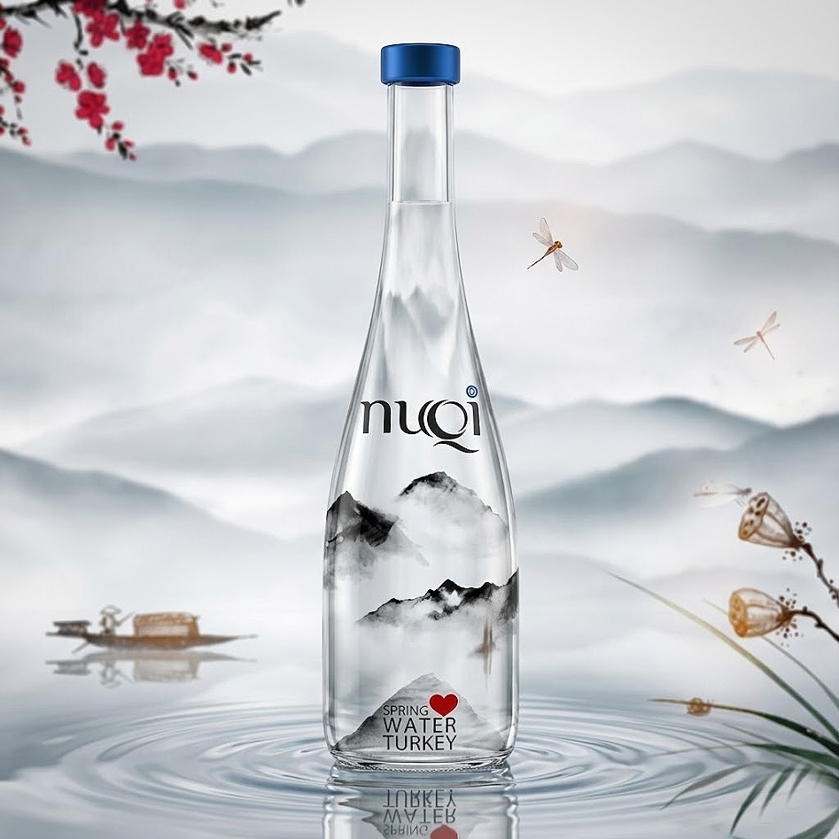 premium water bottle design