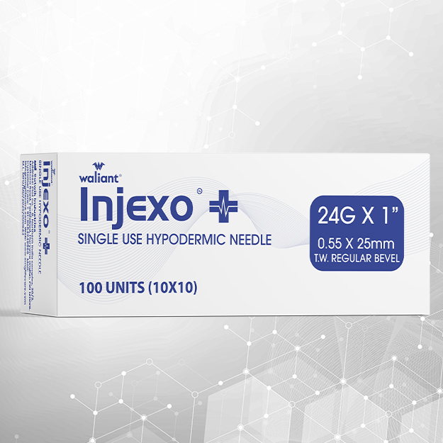 needle syringe box packaging design