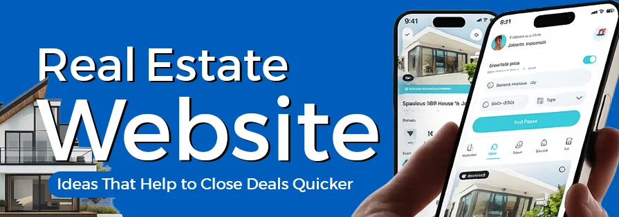 Modern real estate website design